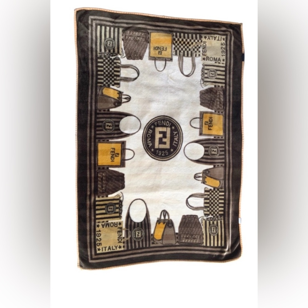 Fendi Throw Blanket  EUC
